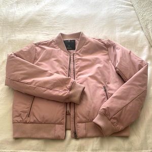 Quilted bomber jacket M